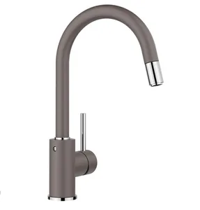 ברז מיקסר נשלף בלנקו BLANCO מידא MIDA וולקנו גריי 526967 BLANCO בלנקו