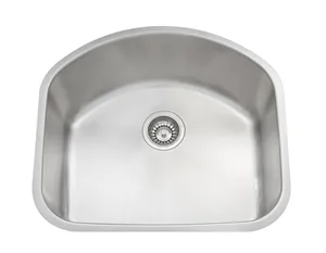 כיור מטבח נירוסטה יחיד מעוגל 51.7X57.8X25 ס"מ דגם פטרה PETRA שוני SHONY