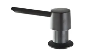 דיספנסר / סבוניה מיכל לסבון נוזלי אפרודיטה ראש אליפסי שחור פחם 16315 שוני SHONY