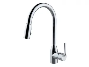 ברז מטבח נשלף שני מצבים דגם גרין - GREEN כרום 44017 שוני SHONY