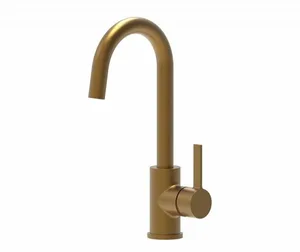 ברז אמבט נירוסטה דגם פיונה זהב מוברש 52333 שוני SHONY