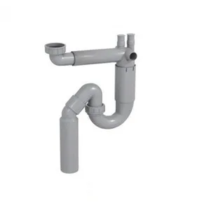 צנרת פרבקס חוסכת מקום לכיור מטבח + סיפון - 13758 שוני SHONY