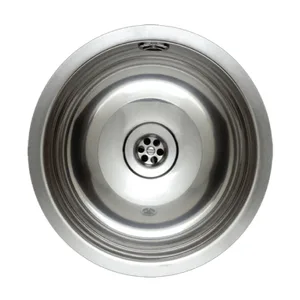 כיור נירוסטה דגם ריו למטבח 29 ס"מ התקנה שטוחה R00472 גומא