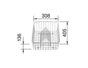 סל כלים מנירוסטה B507829 ניגא