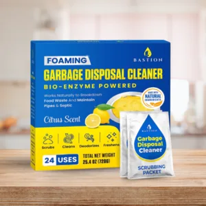 קצף פלא חומר ניקוי יסודי בריח לימוני לטוחן אשפה 153290 ניגא