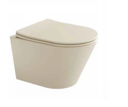 אסלה חרס תלויה 54/36/36 ס"מ פרגמון מט TO3MP1 סיוון אופיר