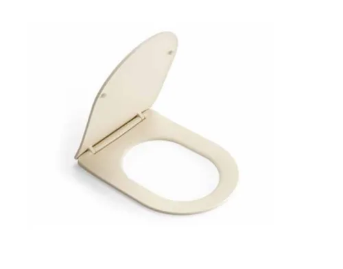 מושב אסלה הידראולי טריקה שקטה 42X36X45 ס"מ פרגמון מט S1MP1 סיוון אופיר