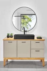 ארון תחתון דגם סקופיה - SKOPYA עם משטח בוצ'ר 92 ס"מ סניטק