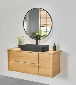 ארון תלוי דגם דקס - DAX עם כיור סקיני חרס לבן 92 ס"מ סניטק