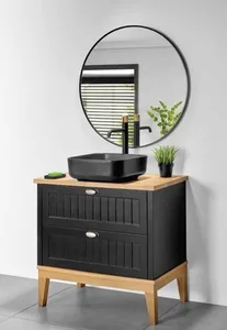 ארון תחתון דגם סיטרוס - CITRUS עם משטח בוצ'ר 102 ס"מ סניטק