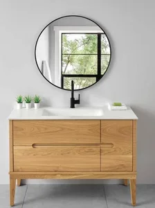 ארון תחתון דגם בלוודר - BELVADERE עם כיור סקיני חרס לבן 102 ס"מ סניטק