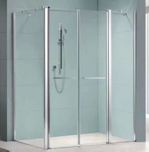 מקלחון פינתי פטריק 50 - PETRIK 50 ממידה 110 ס"מ עד מידה 188 ס"מ סניטק