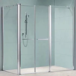 מקלחון פינתי פטריק 60 - PETRIK 60 ממידה 120 ס"מ עד מידה 190 ס"מ סניטק