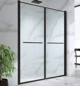 מקלחון חזית ראלף - RALPH ממידה 119.5 ס"מ - 135.5 ס"מ סניטק