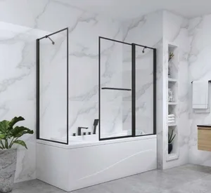 אמבטיון שחור פרנק 120 B + דופן צד 66-68 ס"מ FRANK 120B סניטק