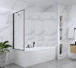 אמבטיון שחור מורנו דופן צד קבוע מידה 66-68 ס"מ סניטק