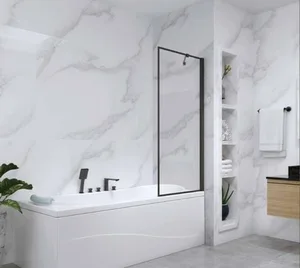 אמבטיון שחור מורנו דופן חזית קבוע מידה 66-68 ס"מ סניטק