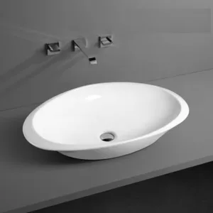 כיור מונח 66X40 ס"מ בליס BLISS לבן סניטק