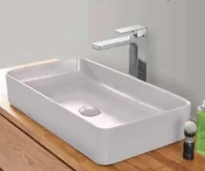 כיור מונח 60.5X35 ס"מ ויקטוריה בטון בהיר מט VICTORIA סניטק