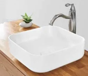 כיור מונח 38.5X38.5 ס"מ אורלינס לבן מט ORLEANS סניטק