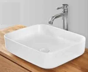 כיור מונח 50X40 ס"מ סולי לבן מט SOLI סניטק