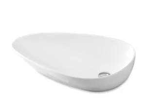 כיור מונח 75.5X43 ס"מ דגם דולפין לבן מבריק DOLFIN סניטק