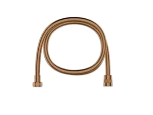 צינור מקלחת PVD גמיש 1.5 מטר רוז גולד מוברש 108RG סניטק