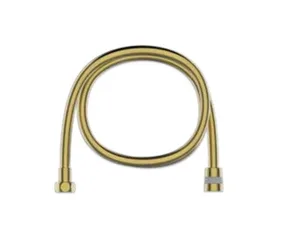 צינור מקלחת PVD גמיש 1.5 מטר זהב מוברש 108G סניטק