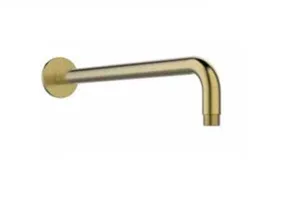 זרוע עגולה 43 ס"מ לראש מקלחת זהב מוברש 305G סניטק