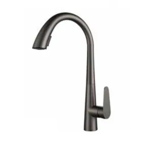 ברז מטבח נשלף מזלף דו מצבי גאן מטאל (גרפיט) OB0809GM סניטק