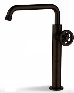 ברז מיקסר גבוה שחור מט סדרת שיבר SH0703K סניטק