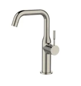 ברז לכיור רחצה פיה מסתובבת ניקל מוברש PL701N סניטק