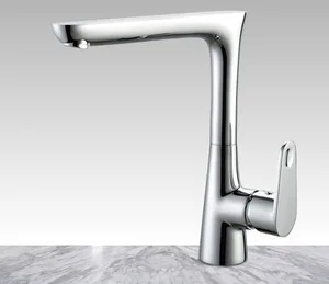 ברז מיקסר גבוה פיה מסתובבת ניקל - GS0141CH סניטק