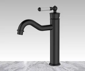 ברז מיקסר דגם ויולה שחור מט - AN0521K סניטק