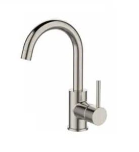 ברז לכיור רחצה פיה מסתובבת ניקל מוברש ZV0121N סניטק