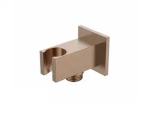 נקודת מים מרובעת עם מתלה רוז גולד מוברש 205RG סניטק