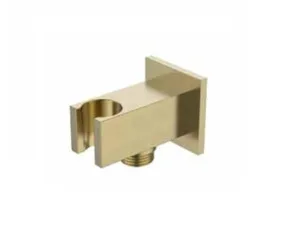 נקודת מים מרובעת עם מתלה זהב מוברש 205G סניטק