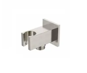 נקודת מים מרובעת עם מתלה ניקל מוברש 205N סניטק