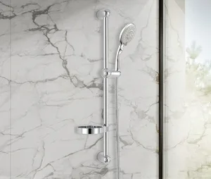 מוט נייד מזלף 5 מצבים מאחז מתכוונן צינור גמיש ניקל - אופק OFEK סניטק