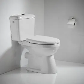 אסלת מונובלוק דגם קנדרה 64 ס"מ לבן מבריק KANADRA סניטק