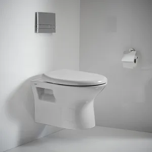 אסלה תלויה נירוולי 55 ס"מ לבן סניטק