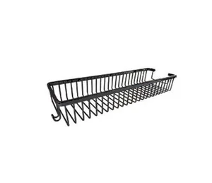 סבוניית רשת מלבנית 40 ס"מ סדרת מיני שחור מט SBS4013BL DorRaphael