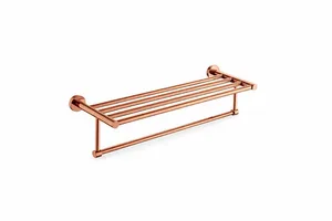 מדף מגבות 60 ס"מ סדרת מיני רוז גולד 4316RG DorRaphael