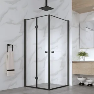 מקלחון ניקסון - NIXON ממידה 68 סמ עד מידה 92 סמ שחור מט - סניטק