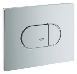 לחצן הדחה דו כמותי התקנה אופקית כרום מט GROHE - גרואה 38858P00 GROHE גרואה