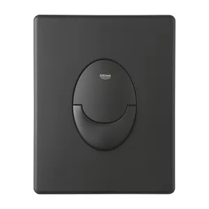 לחצן הדחה אליפסי גרואה - GROHE שחור מט GR-38505KF0 GROHE גרואה