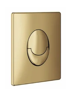 לחצן הדחה אליפסי זהב מט גרואה - GROHE GROHE גרואה