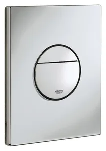 לחצן הדחה אנכי דו כמותי כרום מט GROHE - גרואה 38765P00 GROHE גרואה