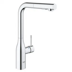 ברז פרח למטבח פיה נשלפת שני מצבים אסנס ESSENCE כרום GROHE - גרואה 30270000 GROHE גרואה
