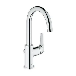 ברז פרח ברבור גבוה באופלואו BAUFLOW כרום GROHE - גרואה 23753000 GROHE גרואה